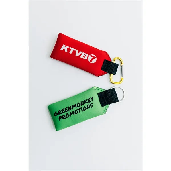 Neoprene Floating Keychain