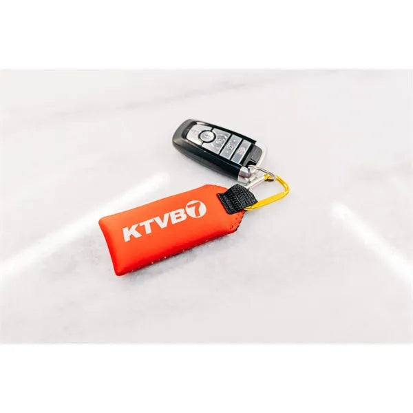 Neoprene Floating Keychain