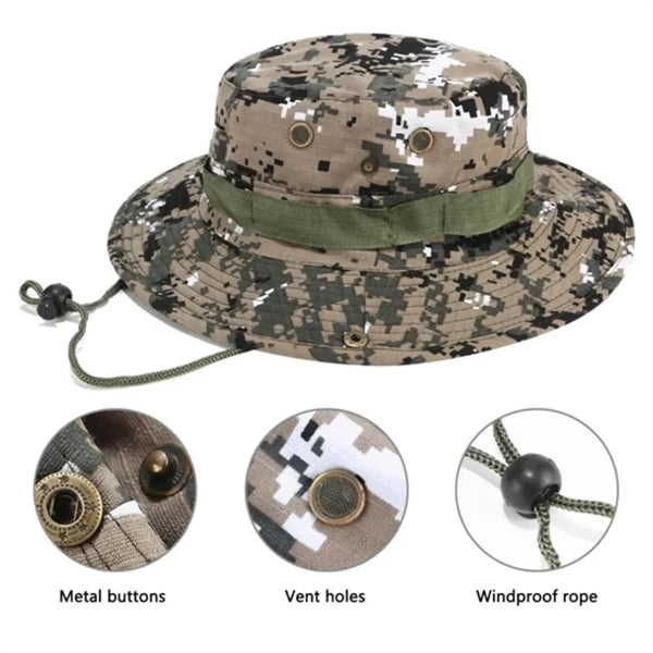 Camouflage Fisherman Hat