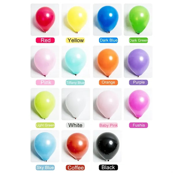12" Celebration Latex Advertising Balloon