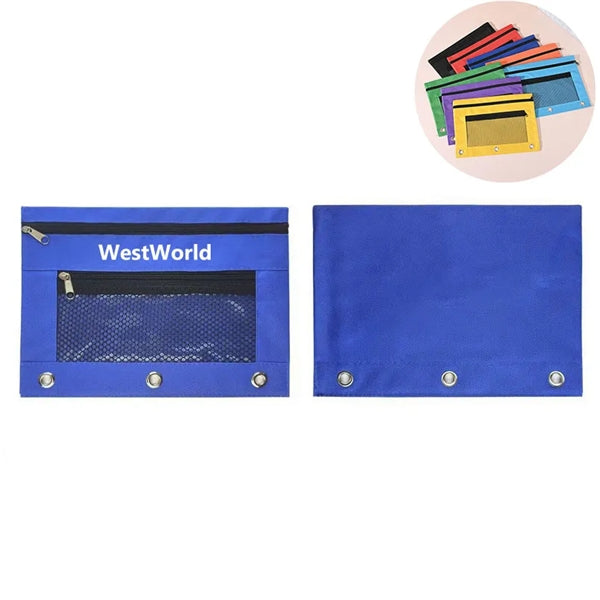 3 Ring Pencil Pouches
