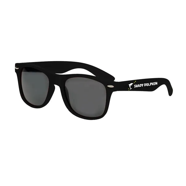 Valiant Rubberized Sunglasses (2 Color Imprint)
