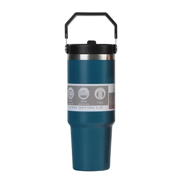 30 oz Stainless Steel Insulted Travel mugs With Straw