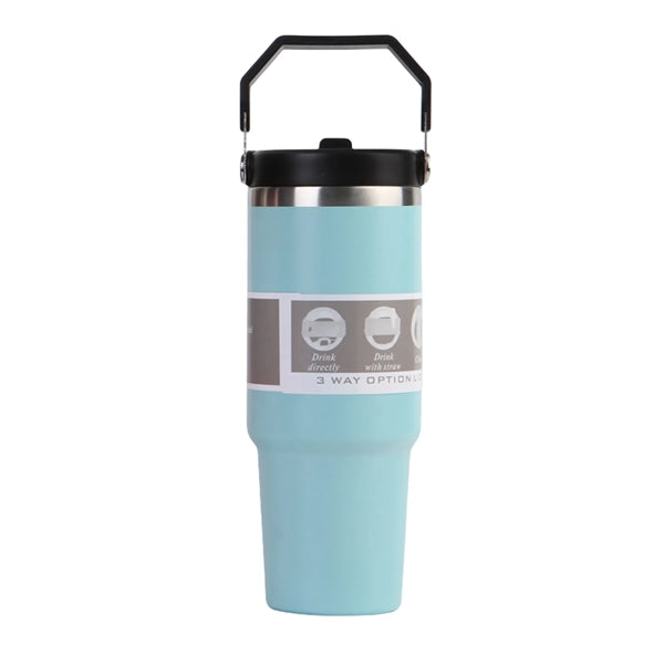 30 oz Stainless Steel Insulted Travel mugs With Straw