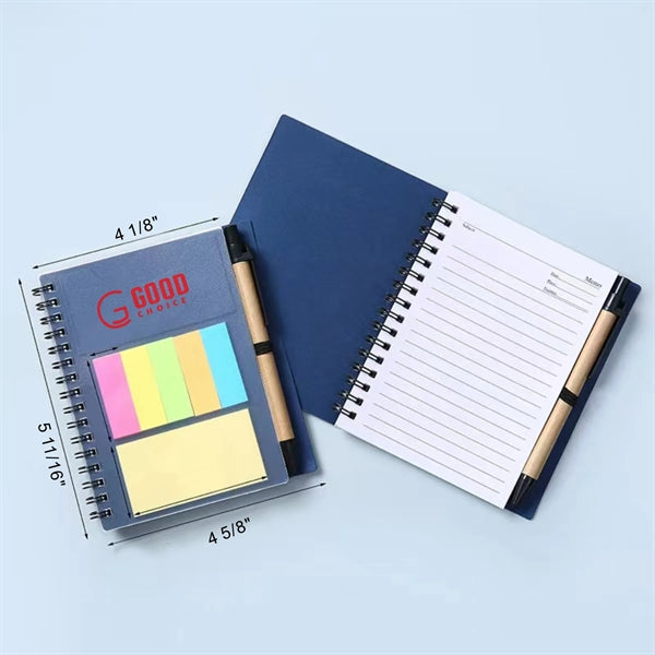 Spiral Self-Stick Notebook