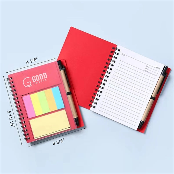 Spiral Self-Stick Notebook