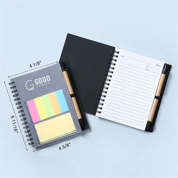 Spiral Self-Stick Notebook
