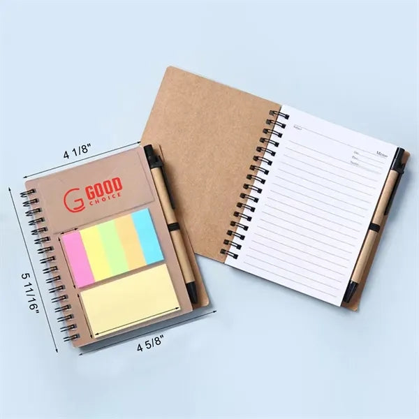 Spiral Self-Stick Notebook