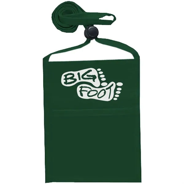Economy Single Pocket Wallet with Lanyard