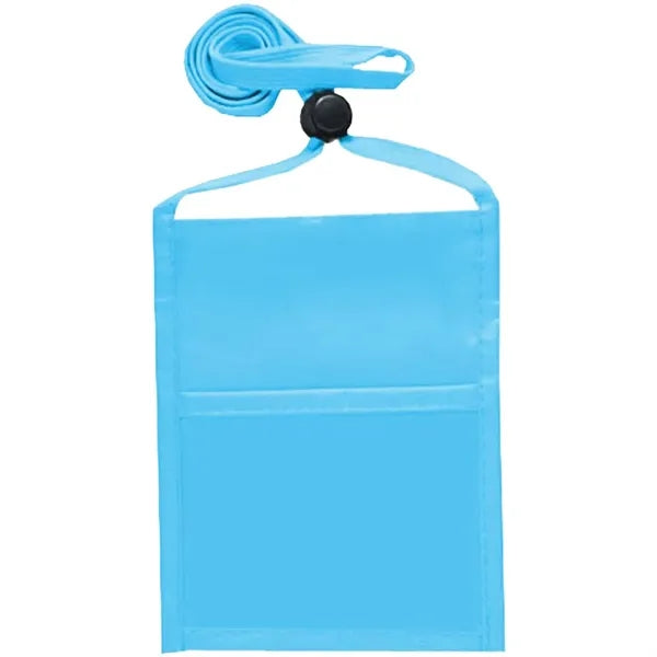 Economy Single Pocket Wallet with Lanyard