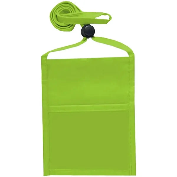 Economy Single Pocket Wallet with Lanyard