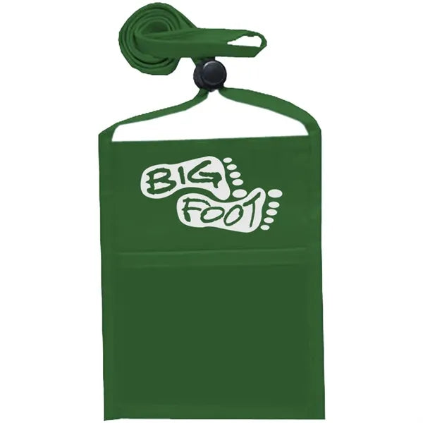 Economy Single Pocket Wallet with Lanyard