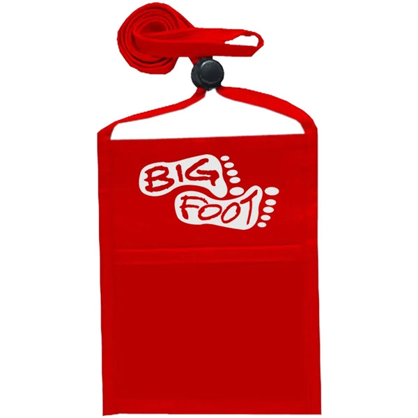 Economy Single Pocket Wallet with Lanyard