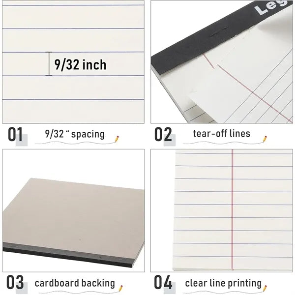 Legal Rule Paper Pad