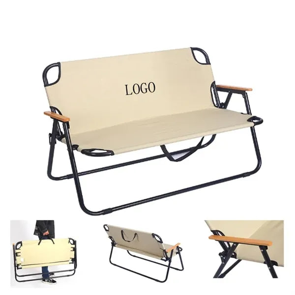Two-Person Outdoor Portable Folding Chair