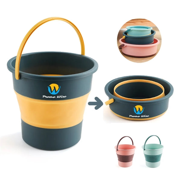 Portable And Foldable Multi-Purpose Thickened Bucket