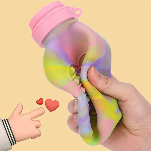 Unicorn Silicon Water Bottle