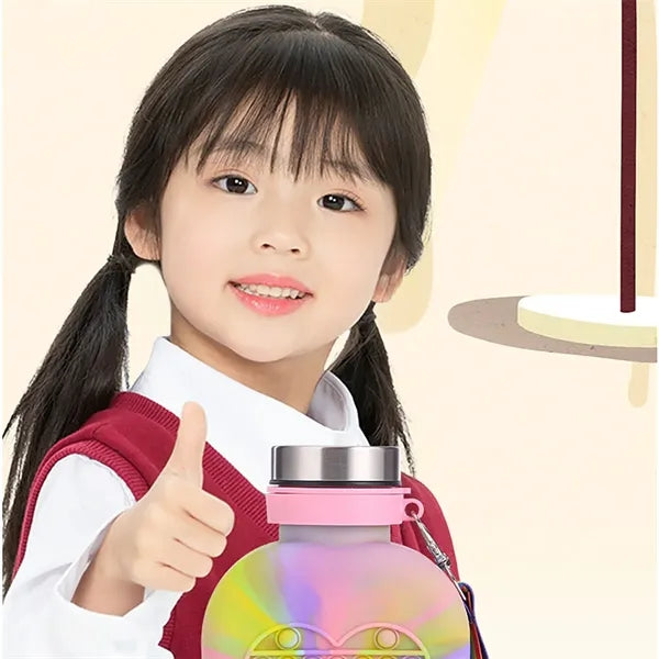 Unicorn Silicon Water Bottle