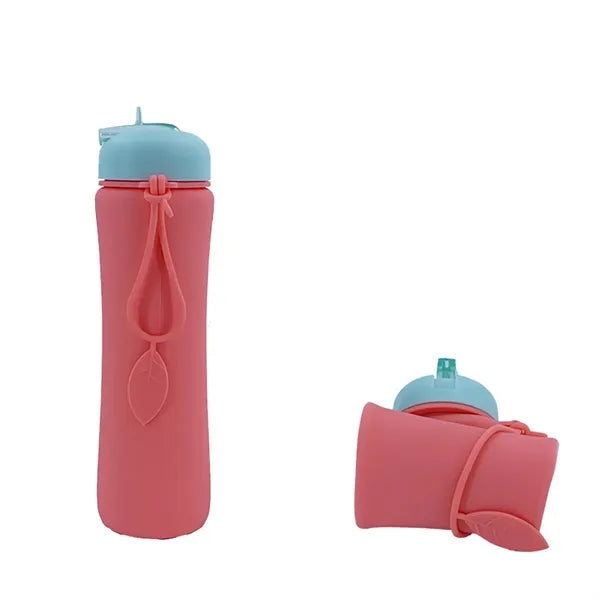24Oz Large Travel Water Bottle With Carabiner