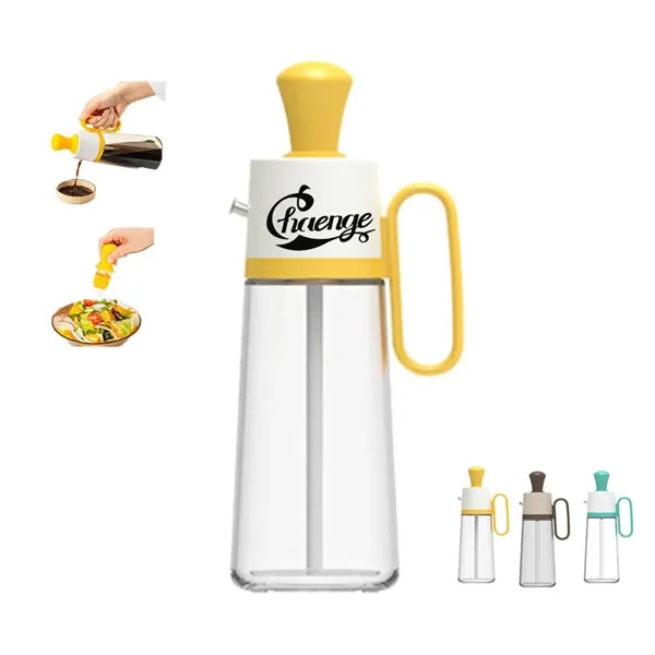 3-In-1 Olive Oil Dispenser Bottle For Kitchen With Brush