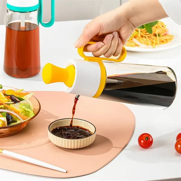 3-In-1 Olive Oil Dispenser Bottle For Kitchen With Brush