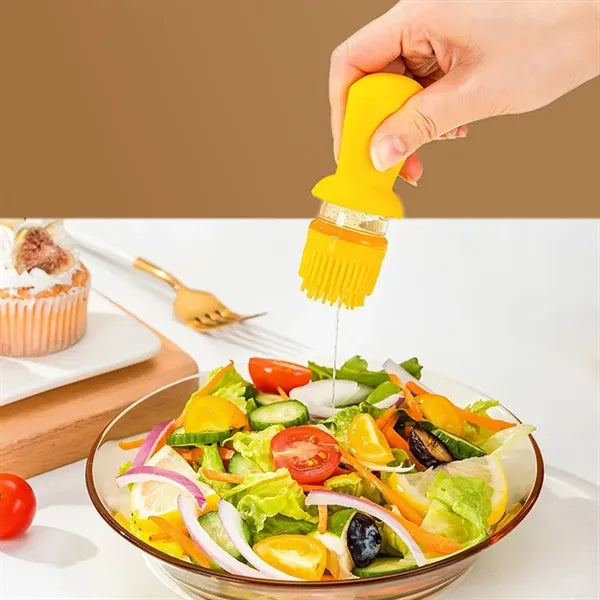 3-In-1 Olive Oil Dispenser Bottle For Kitchen With Brush