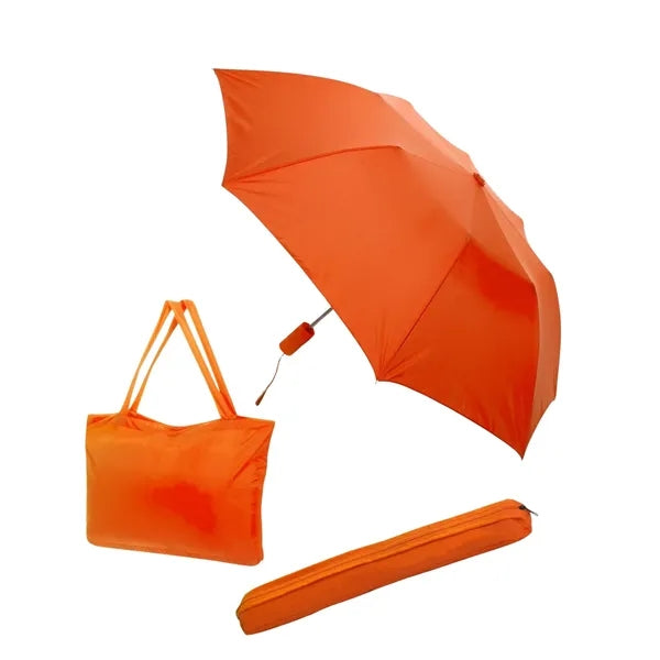 All-In-One Tote Bag/Folding Umbrella