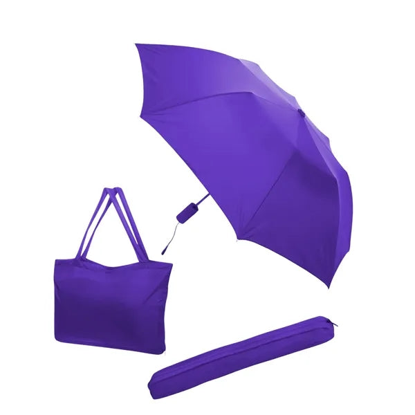 All-In-One Tote Bag/Folding Umbrella