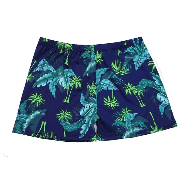 Casual Mens Swim Trunks Quick Dry Printed Beach Short