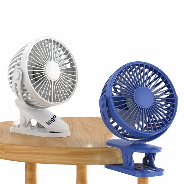 4 Inch Portable USB Rechargeable Clip Fan