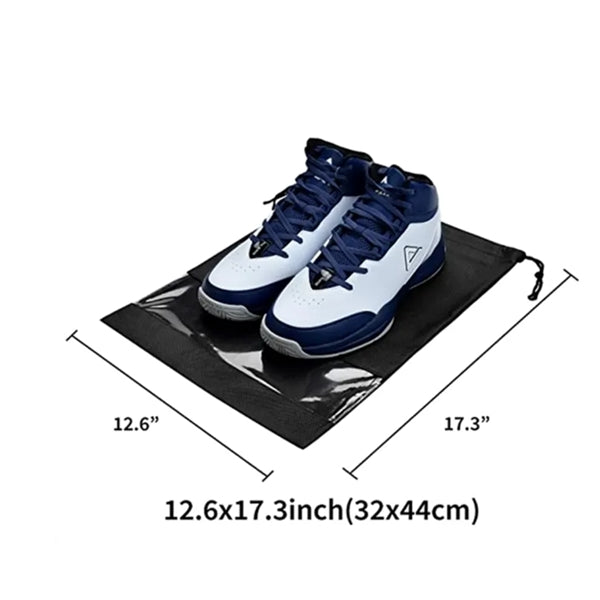 Portable Non-woven Shoe Drawstring Bags