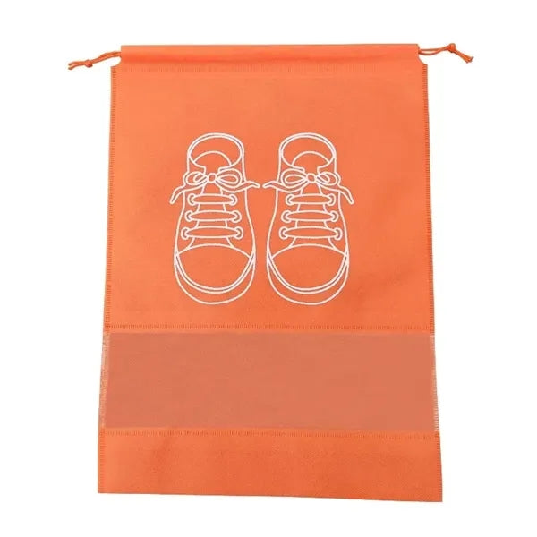 Portable Non-woven Shoe Drawstring Bags