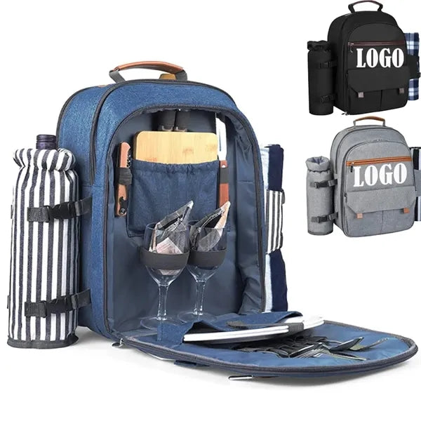 Picnic Backpack For 4 People