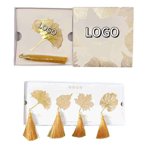 Metal Leaf Bookmark