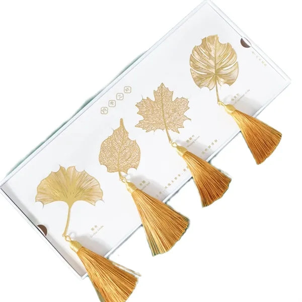 Metal Leaf Bookmark