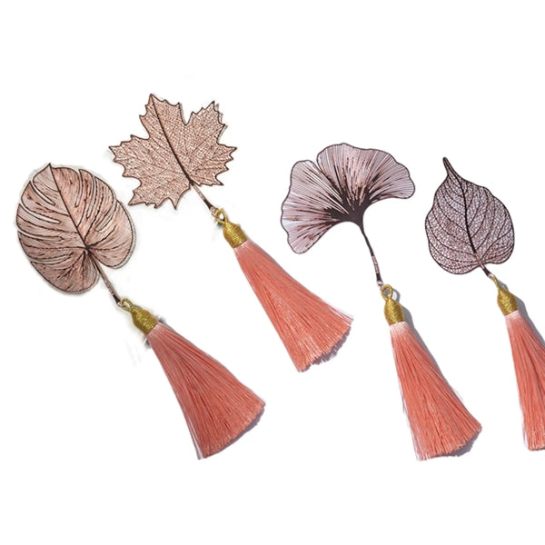 Metal Leaf Bookmark