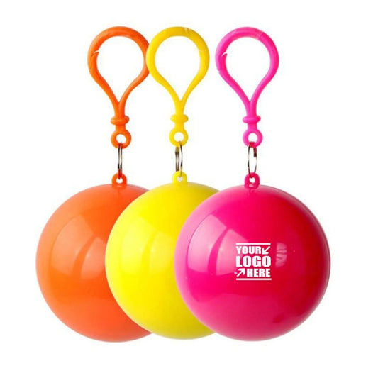 Disposable Emergency Raincoats Poncho in A Ball