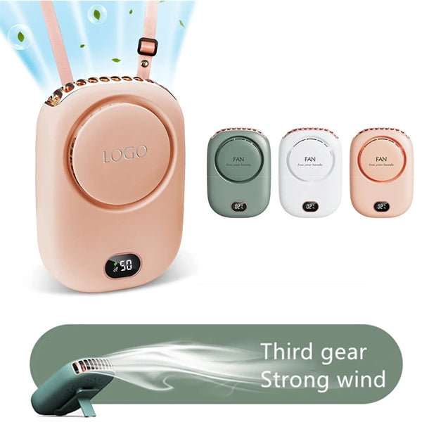 USB Rechargeable Bladeless Mini Fans Portable