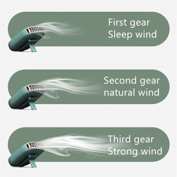 USB Rechargeable Bladeless Mini Fans Portable