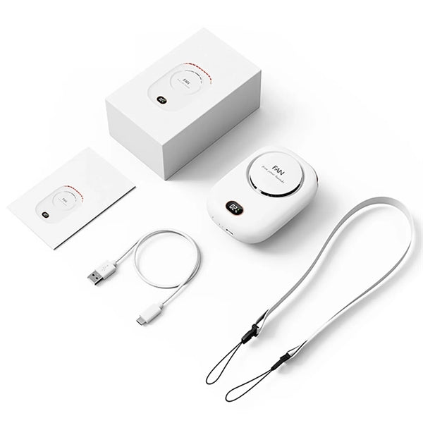 USB Rechargeable Bladeless Mini Fans Portable