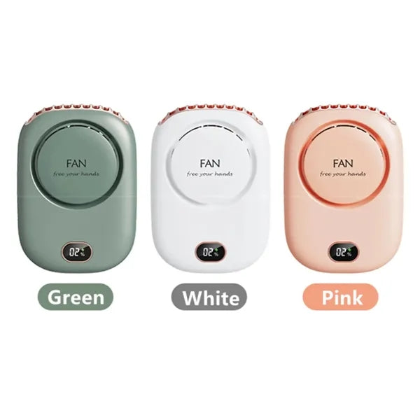 USB Rechargeable Bladeless Mini Fans Portable