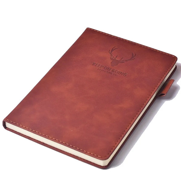 Leather Diary Notepad Business Notebook