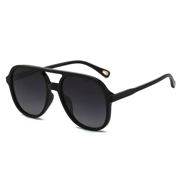 Retro Polarized Aviator Sunglasses for Women Men