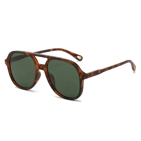 Retro Polarized Aviator Sunglasses for Women Men