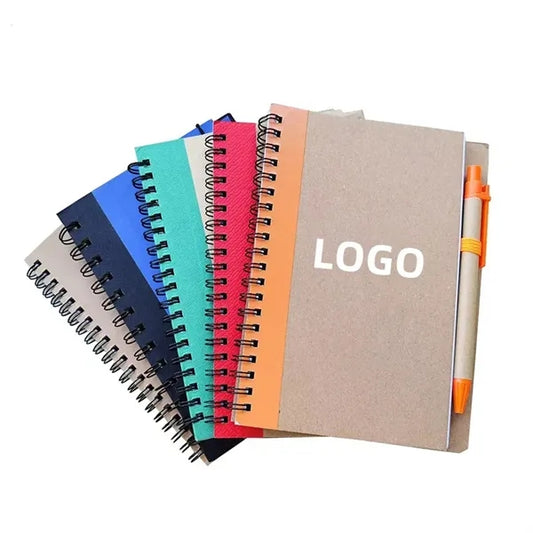 Spiral Notebook with Pen Set