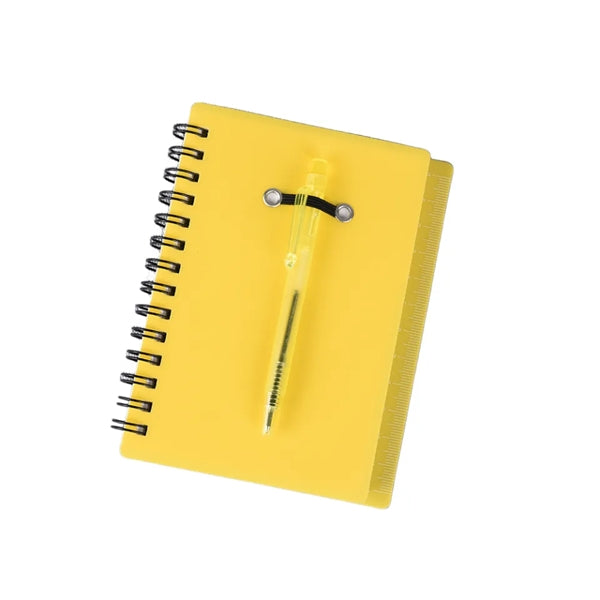Spiral Notebook With Stickers Ruler And Pen