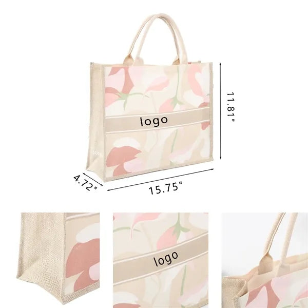 Fashionable Shoulder Shopping Sack Laminated Tote Bag