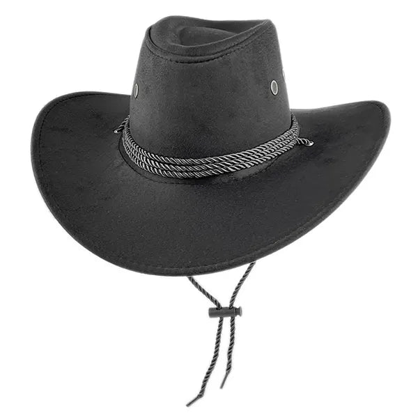 Western Suede Cowboy Hat