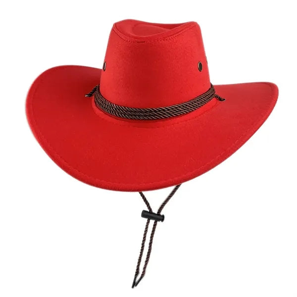 Western Suede Cowboy Hat
