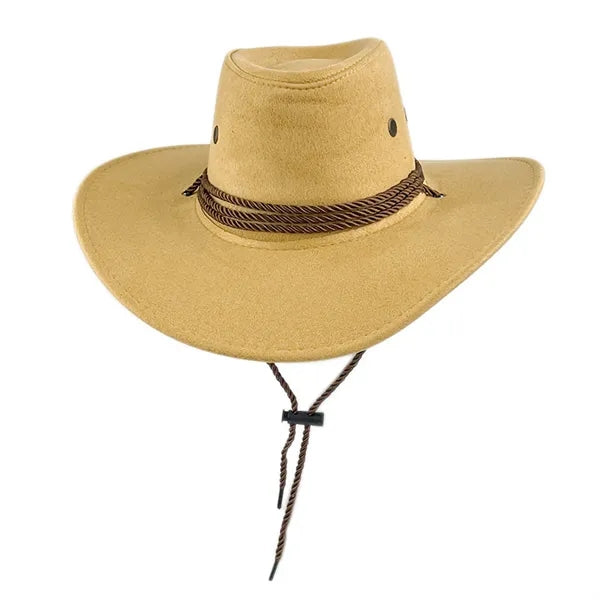 Western Suede Cowboy Hat